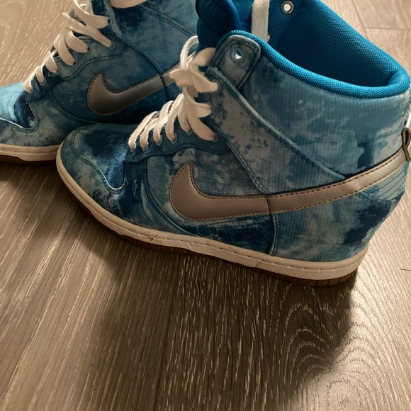 Nike Shoes - Genuine Nike wedge sneakers, size 7.5. Worn a few times excellent condition.